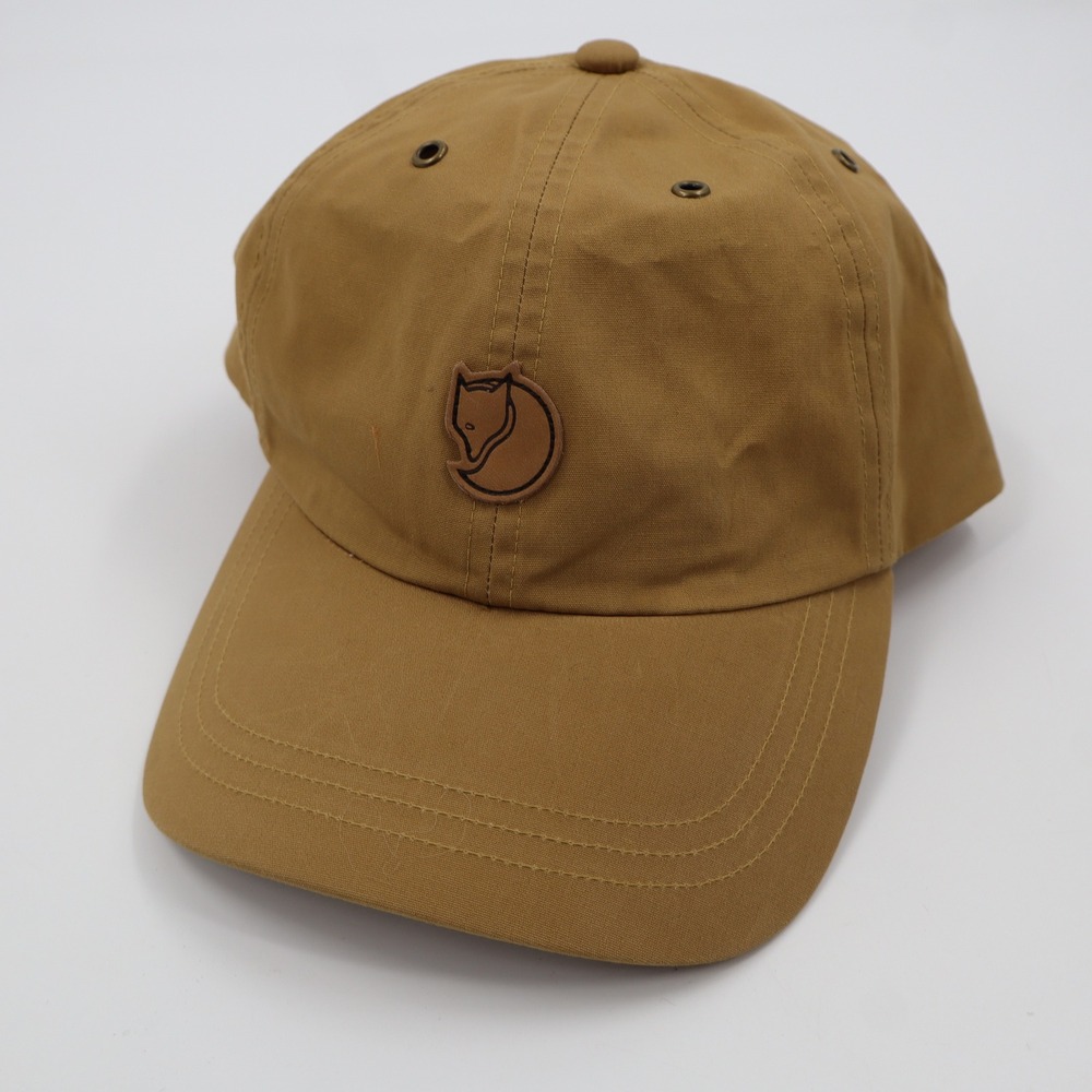 Fjallraven Helags Cap Mens L/XL Ochre Brown G-1000 Adjustable Hat - Picture 8 of 8